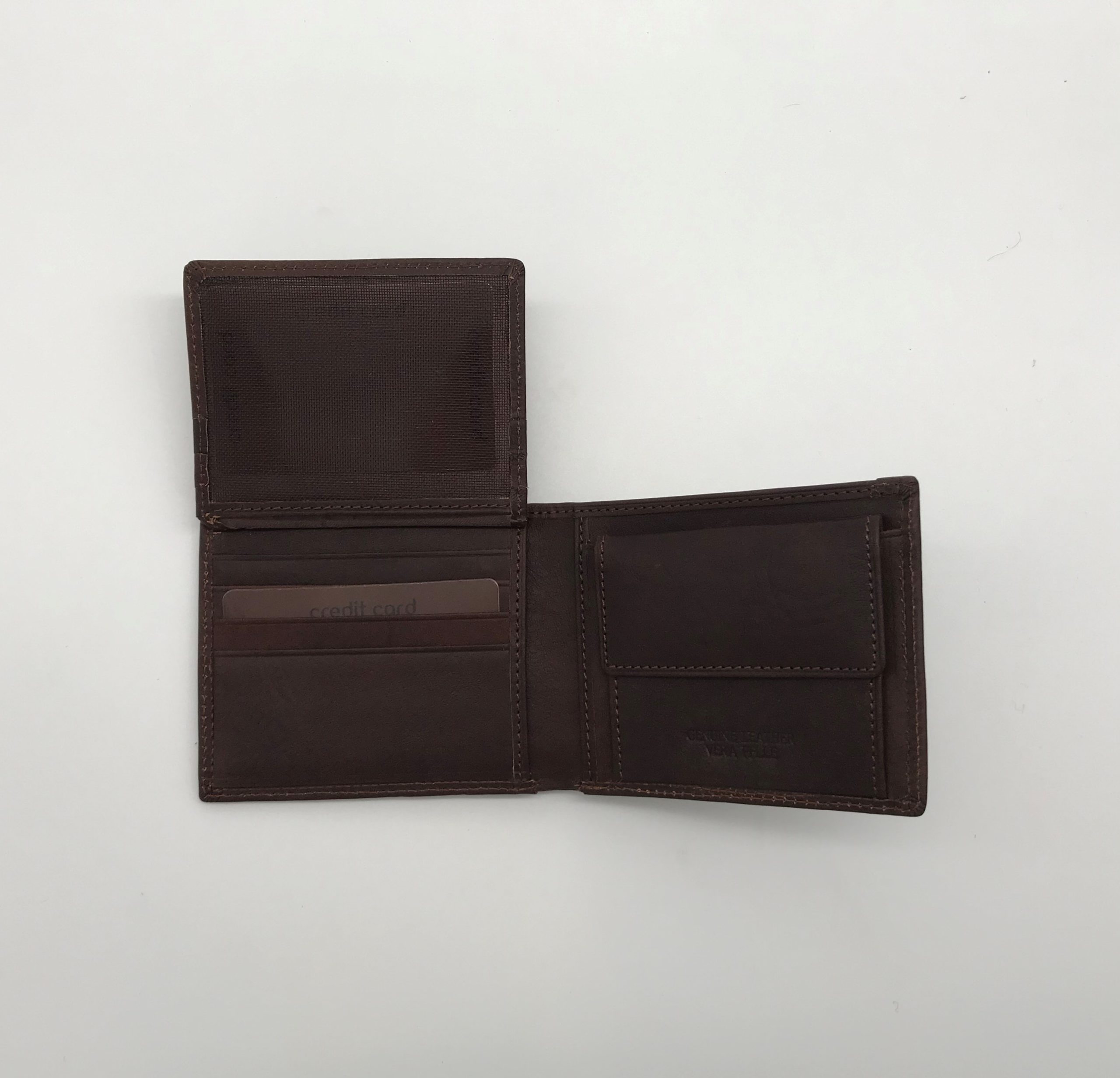 Men's Leather Bifold Wallet Made in Italy PU8385 - Francesco Lionetti